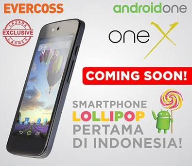 Evercoss One X Android One