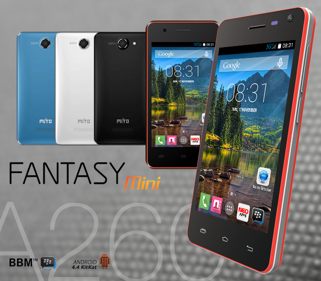 Spesifikasi dan Harga Mito Fantasy Mini A260
