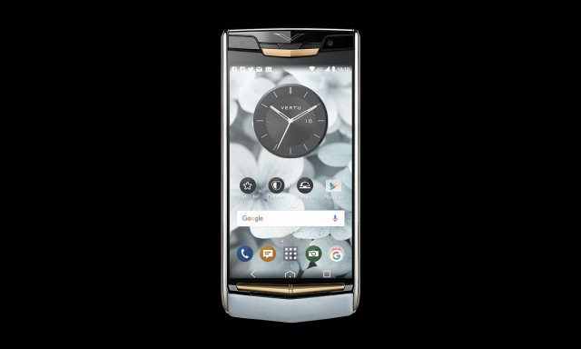 Vertu Signature Touch Sky Blue